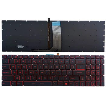Новата клавиатура за лаптоп на САЩ за MSI GP62 GP72 GL62 LG72 GL72 GP62VR GP62MVR GP72MVR GL62M GL62MVR GL63 GL72M GL73 US keyboard