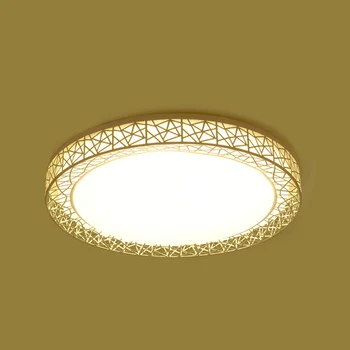 Нови led bird ' s nest кръгла лампа ниска мощност висока светлина потолочное осветление за хол, спалня, кухня, модерен светлина