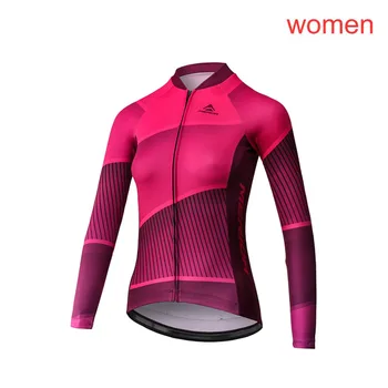 Нови жени Колоездене Джърси състезателна дрехи есен пролет дишаща бързосъхнеща тениска за планинско колоездене Колоездене върховете на МТВ спортни дрехи L062