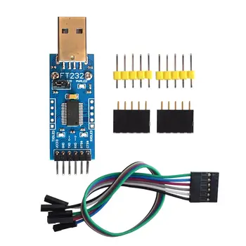 Нови подробности за пристигането на FT232 USB UART Board (Type A) FT232R FT232RL to RS232 TTL Сериен Module Kit