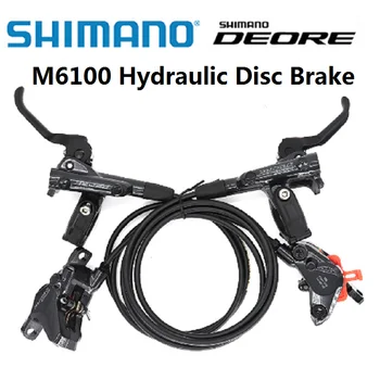 Новият SHIMANO DEORE M6000 M6100 M6120 спирачна група Brake DEORE 900/1600 предните и задните планински велосипеди хидравлични дисков спирачка на МТБ