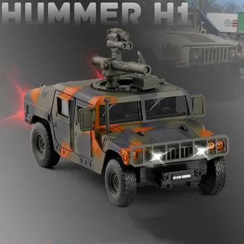 Новият продукт е 1:32 Hummer H1 military alloy model,имитация на 6-крилото на звука и на светлината на оф-роуд играчки,детски подаръци,безплатна доставка