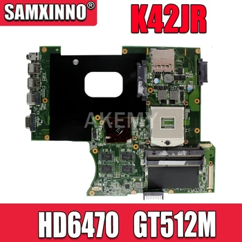 Ново!!!USB board+K42JR REV 4.1 HD6470 512M за Asus X42J K42J K42JR K42JZ K42JB K42JY K42JE дънна платка на лаптоп mainboard DDR3