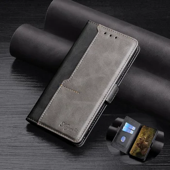 Новост за LG Velvet G8s G8X G8 Think Q калъф за телефон LG G7 G8 G5 G6 луксозна кожена силиконова делото слотове за карти флип калъф