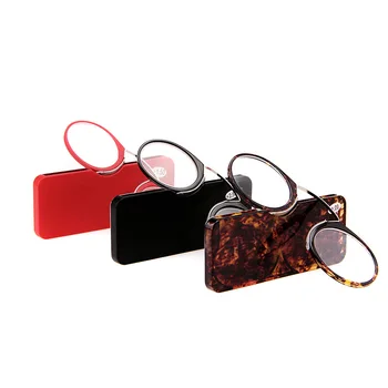 Носа си почива очила за четене +1.0 и + 3.5, преносим SOS чантата си читател клип на мини-очила за четене с футляром