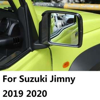 Огледало за обратно виждане дъжд вежди рамка капак завърши за Suzuki Jimny 2019 2020