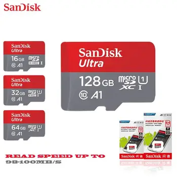 оригинал 32 GB Sandisk class 10 карта с памет, micro sd слот за micro tf карта, microsd card, microsd слот за карти памет 32 GB