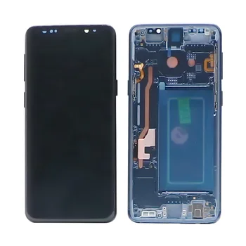 оригинален AMOLED S9Plus LCD Samsung Galaxy S9+ S9 PLUS G965 G965F SM-G965F/DS Lcd Display Touch Screen Digitize Събрание
