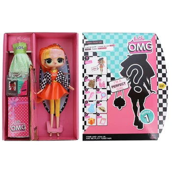 Оригинален LOL изненада кукли OMG зима е диско кукли Лолс кукли сляпо скоростна момиче да играе на дома подаръци за момичета детски играчки, подаръци
