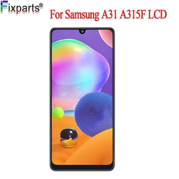 Оригинален Samsung Samsung Galaxy A31 A315 SM-A315F SM-A315F/DS LCD сензорен екран Digitizer Събрание за Samsung A31 LCD
