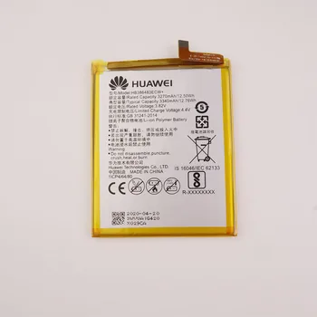 оригинална батерия на телефона HB386483ECW за Huawei Honor 6X / G9 plus / Maimang 5 / GR5 2017 3340mAh резервни батерии