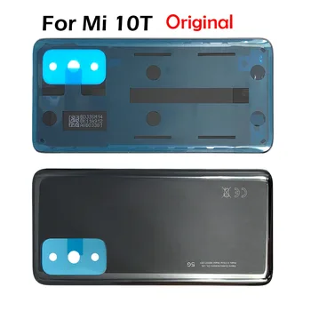 оригинална нова задна делото за Xiaomi Mi 10T Battery Door Housing Battery Back Cover
