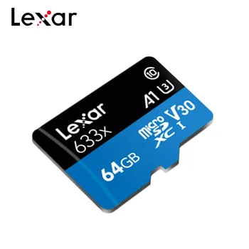 Оригиналната Lexar 128GB Micro SD Card 16GB 32GB карта памет до макс. 95М/с 64GB Class10 633x cartao de memoria TF Flash Card