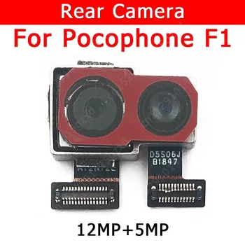 Оригиналната задна камера за Xiaomi Mi Pocophone F1 Poco phone Back Main Big Camera Module Flex Кабел подмяна на резервни части