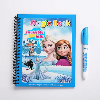 Оригиналната замразена вода живопис фигура играчки графити, аниме фигурка Акварел Магическа книга за момичета подаръци за рожден ден