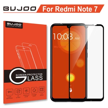 оригинални BUJOO Highly Responsible Black Full Cover закалено стъкло за Xiaomi Redmi Note 7 Xiomi Screen Protector