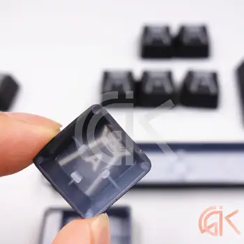 оригинални нови капачки за ключове Logitech G910 transparent keycap original factory for B3K rôtisserie се предлага на ос на total 113pcs keycaps