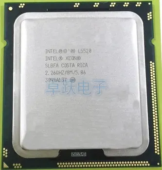 Оригиналът е за Intel Xeon CPU L5520 CPU 2.26 GHz / LGA 1366 / 8MB L3 Cache/quad-CORE / 60w процесор драскотини парче X58