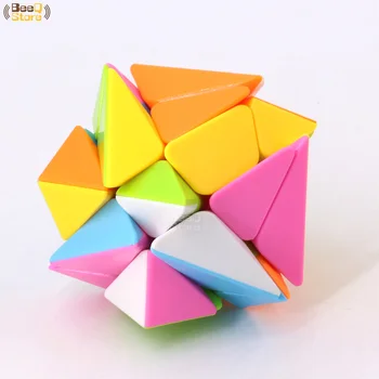 Ос Magic Cube се променя неравномерно Jinggang Wind Cube Wheel Cube 3x3 Fisher Cube Stickerless 3x3x3 Cubo Magico цветна тялото