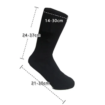 Отопление чорапи акумулаторна регулируема батерия електрически нагревателни чорапи за лов и риболов, каране на ски туризъм топлинна чорапи топло за краката