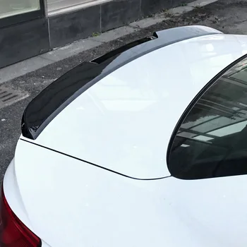 Оформление на автомобила за Audi A4 B9 2017 2018 2019ABS пластмаса неокрашенный цвят заден спойлер на покрива на опашката багажник багажника Устна крило украса 1бр