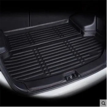 Оформление на автомобила за MG ZS 2017-2020 3D триизмерна ПУ tail box предпазна подложка за мокета на багажника багажная хастар