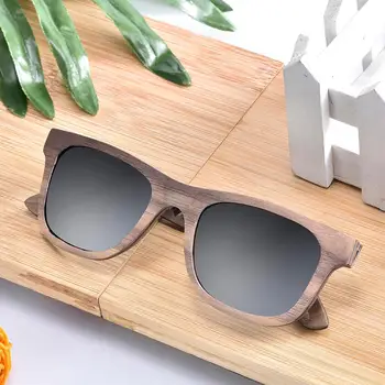 очила слънчеви дамски BOBO BIRD Wood Sunglasses Men Women Polarized Sun Glasses gafas de sol for Men UV400 in Wooden Gift Box