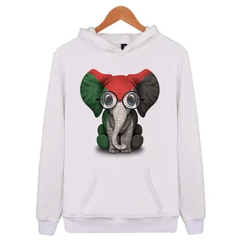 Палестина един слон теле мъжки hoody hoody hoody 3D блузи, мъжки блузи, мъжки блузи, блузи Мъже/Жени E4382
