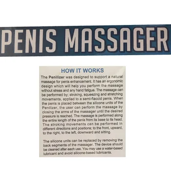 Пенис масажор пениса уголемяване на пениса, пенис удължител носилка силиконови упражнения клип възрастни Секс играчки за мъже