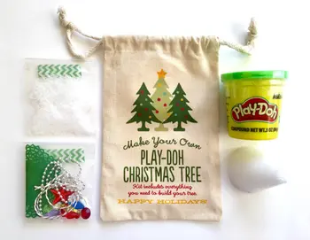 персонални децата отглеждане спринцовка Коледна елха комплект полза на подаръчни опаковки страна бонбони торбички