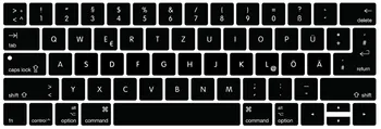 Пиано френски датски немски, иврит, арабски клавиатура кожа Силиконови капак на клавиатурата за новия Macbook Pro 13 15 със сензорен панел