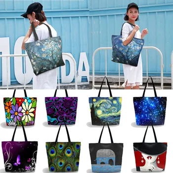 Плажни чанти, пътни ученически чанти Tablet Bag Shopping Zippered Tote за жени, момичета Сгъваема водоустойчив нощен чанта