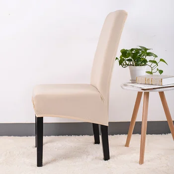Плътен цвят ликра калъф за стол за хранене размер XL калъф за дивана калъф за стол Slipcover стол кухня housse de chaise калъфи за столове 1бр