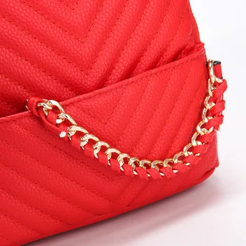 Плътен цвят малка раница за жени 2021 новата луксозна марка за дизайнерски чанти дамски ученически чанти, дамски Модни чанти-портфейли