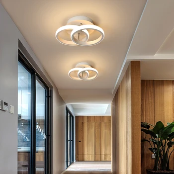 Повърхностно монтирани железни led плафониери за тераси, коридор спални трапезария Studyroom Hall Indoor Home For Lights AC90-260V