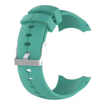 Подмяна на силиконовата лента плътен цвят каишка гривна каишка за часовник външни декоративни елементи за Suunto Spartan Ultra