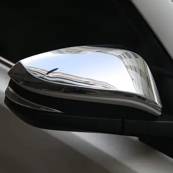 Подходящ за Toyota RAV4 РАВ 4 2013 ABS хром вратата на огледалото за обратно виждане покриване на апликации на капака на огледалото за обратно виждане украса