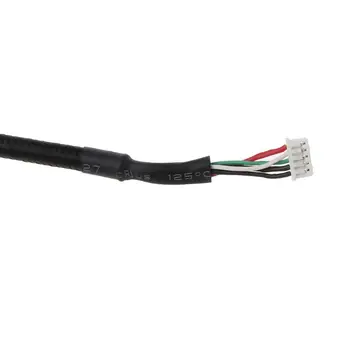 Позлатен здрав найлон ракита линия USB механичен кабел за клавиатура за подмяна на проводници за Razer BlackWidow X Chroma Mechanical