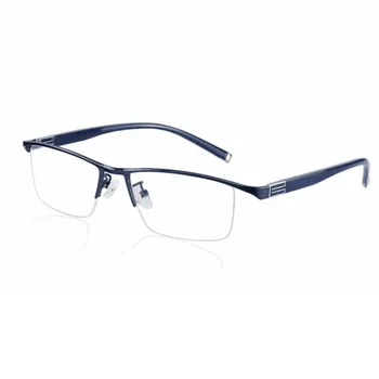 Полукадровая анти-UV асферическая дограма от алуминиеви смола фотохромичните слънчеви очила мъжки бизнес очила за четене +25 +50 +75+1.25 +1.75 +2.75