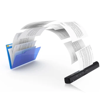 Портативен ръчен скенер на документи с 16 GB MicroSD карта Mini Pen Document Scanner & Image A4 Size 900DPI JPEG/PDF Format