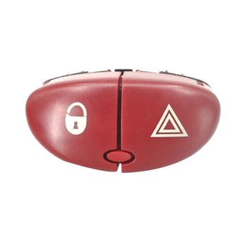 Предупреждение за опасност мигалка преминете опасен ключа за лампата бутон за Peugeot 206 207 Citroen C2 6554L0 96403778JK