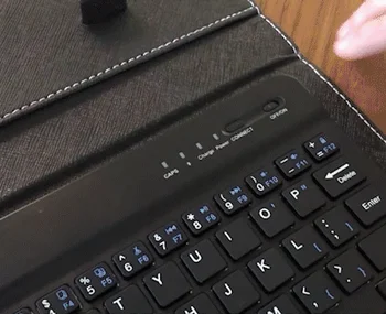 Преносима безжична клавиатура от изкуствена кожа защитен калъф за iPhone мобилен телефон с Bluetooth клавиатура за смартфон IPhone 6 7