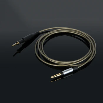 Преносимото кабел за слушалки AKG K450 K451 K452 Q460 K480 слушалки слушалки с 3,5 мм 2.5 мм със сребърно покритие Аудиокабели
