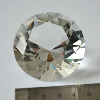 преспапиета с хрустальным диамантен пръстен 50 мм