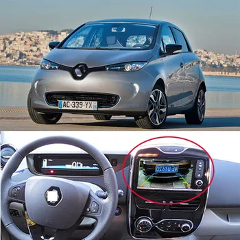 Преходен кабел JIAYITIAN за Renault ЗОЯ 2012 2013 2016 /OEM оригинална екран, камера за обратно виждане/комплект за резервно помещение паркинг