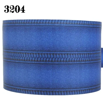 Продажбите на нови 10 ярда сини джинси однотонная цветна лента с двойно принтом лента с принтом рипсено лента 3204
