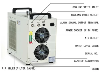 Произведено в Китай охладителна система охладител за вода с добро качество CW-5200 за продажба
