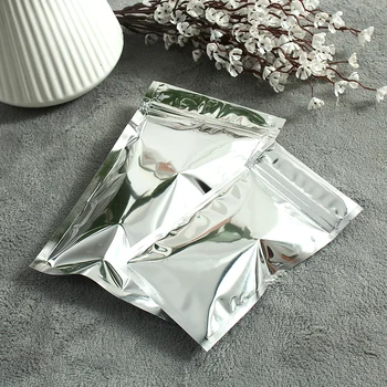 Просвечивающий алуминиев ziplock bag / чанта алуминиево фолио, пластмасови / опаковка за съхранение на храна / загерметизированные торбички.