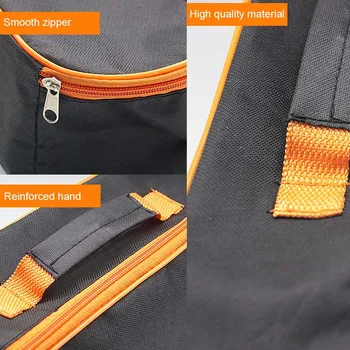 Проста практическа чанта за инструменти мода полиестерна чанта за съхранение на преносим многофункционален автомобил чанта за съхранение на инструменти, 31 x 17 x 11 см