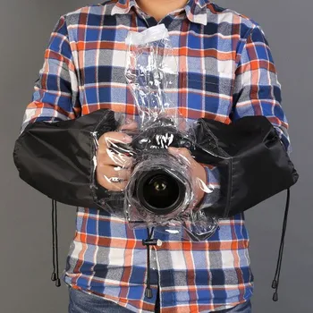 Професионална гумена камера дъждобран палто и чанта протектор водоустойчив водоустойчив от прах за Canon, Nikon Pendax Sony DSLR SLR
